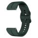 Ремешок Deexe Soft Line для часов с шириной крепления 22мм - Blackish Green (895532DG). Фото 4 из 6