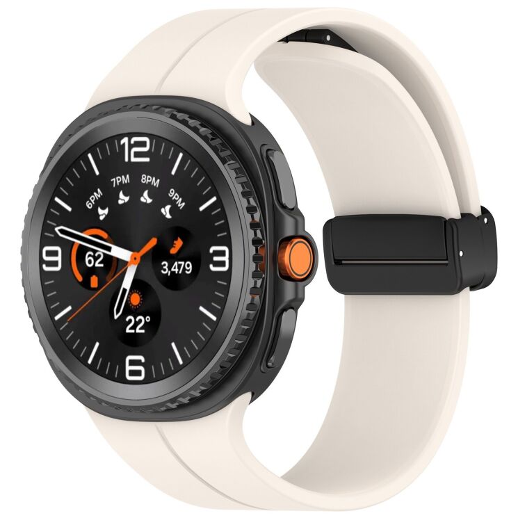 Ремінець Deexe Soft Line для Samsung Galaxy Watch 8 (40/44mm) / 8 Classic / Ultra (2025) - Starlight: фото 2 з 5