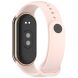 Ремешок Deexe Soft Silicone для Xiaomi Mi Smart Band 8 / 9 - Pink (326042P). Фото 1 из 5