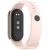 Ремешок Deexe Soft Silicone для Xiaomi Mi Smart Band 8 / 9 - Pink: фото 1 из 5