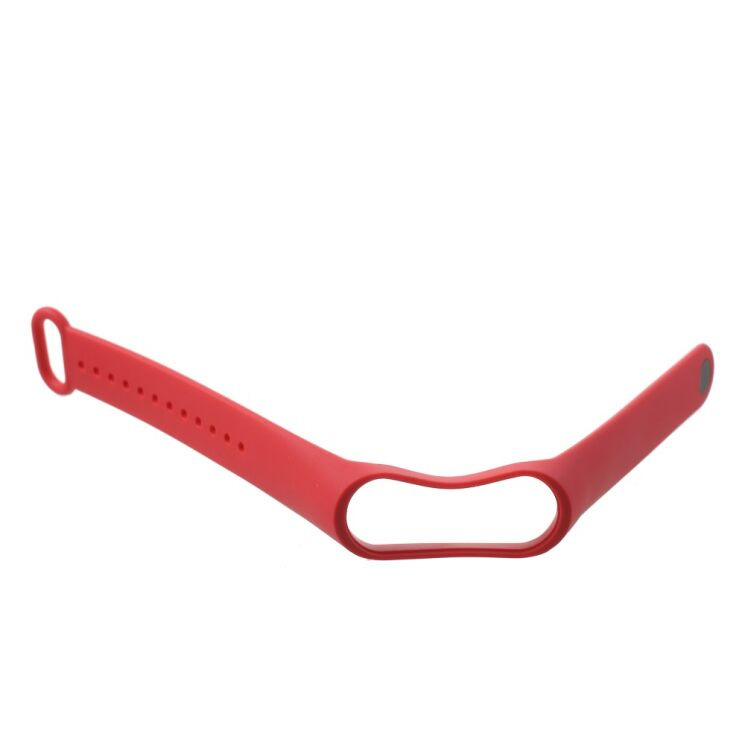 Ремінець Deexe Soft Touch для Xiaomi Mi Band 3 - Red: фото 5 з 6