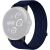 Ремешок Deexe Soft Weave для Google Pixel Watch 4 / 3 / 2 / 1 (41mm) - Navy Blue: фото 1 из 5