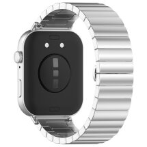Ремінець Deexe Steel Strap для Huawei Watch Fit 3 - Silver: фото 1 з 7