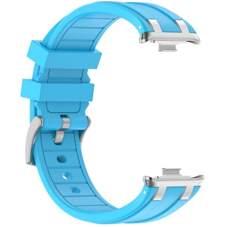 Ремешок Deexe Vortex для Xiaomi Redmi Watch 4 / Watch 5 / Mi Smart Band 8 Pro / Band 9 Pro - Sky Blue: фото 2 из 8