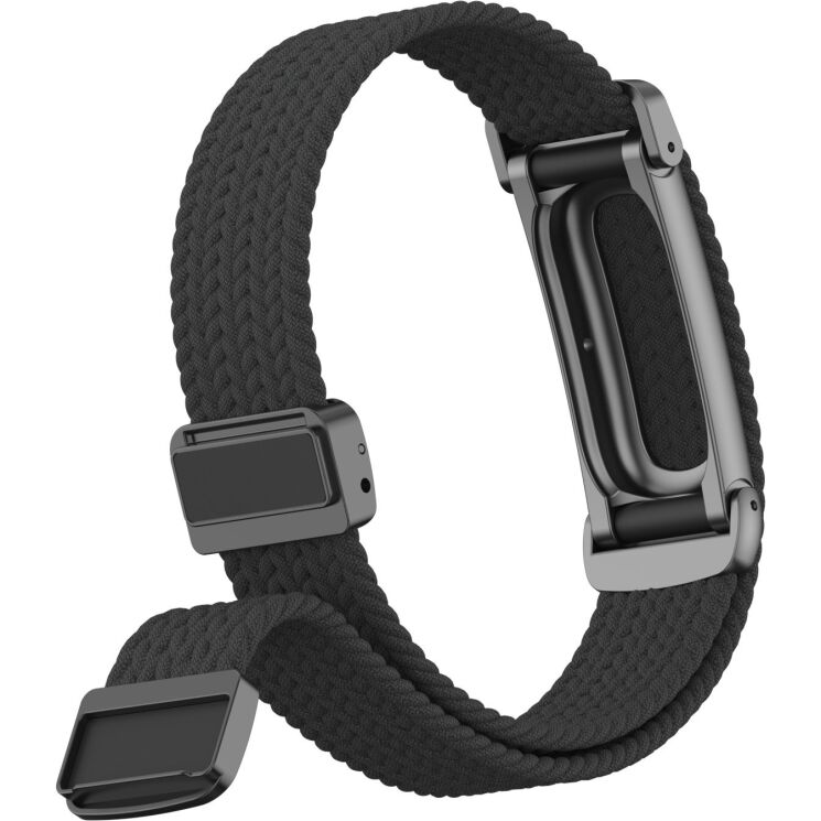 Ремешок для часов Deexe Knitted Strap для Google Fitbit Air - Black (258017B) Ремешок для часов Deexe Knitted Strap для Google Fitbit Air - Black: фото 4 из 5