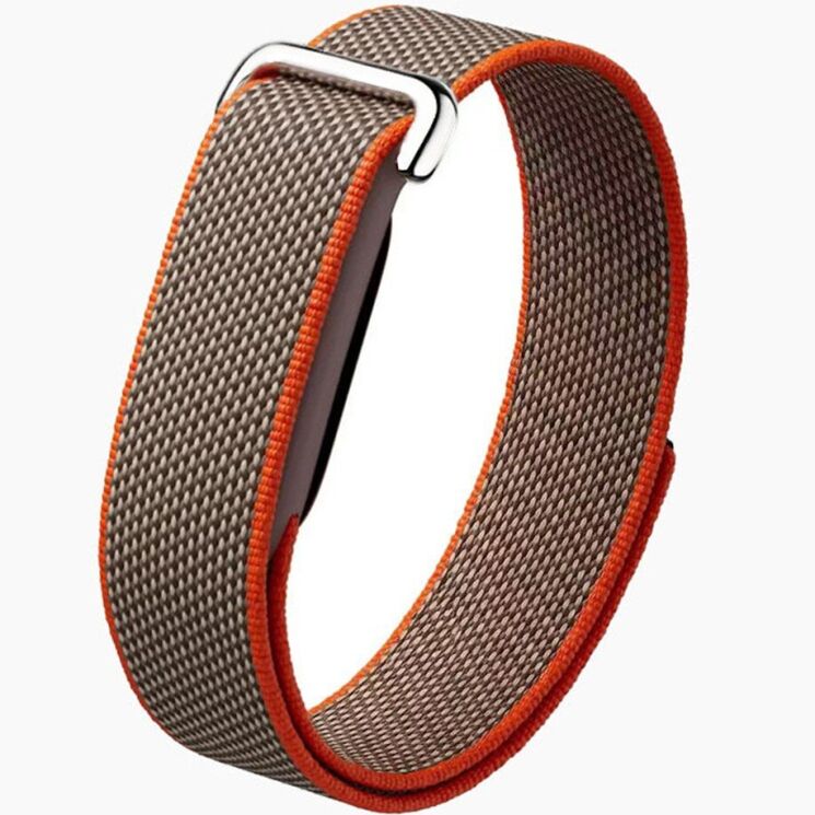 Ремешок для часов Deexe Vigor Band для Google Fitbit Air - Orange Edge: фото 1 из 5