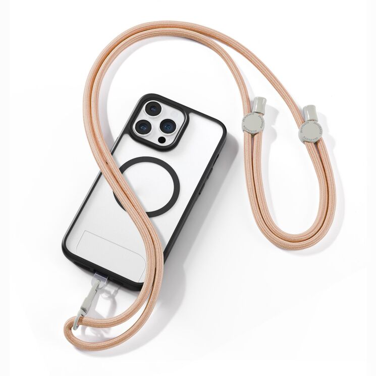 Ремінець для смартфона Deexe Plaz Series - Beige (983024E) Ремінець для смартфона Deexe Plaz Series - Beige: фото 2 з 13