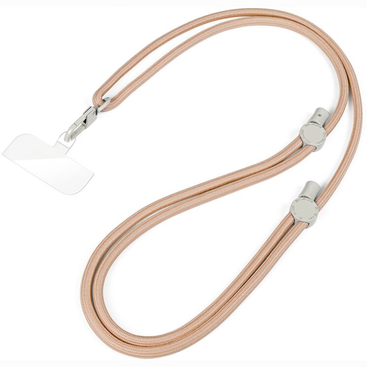 Ремінець для смартфона Deexe Plaz Series - Beige (983024E) Ремінець для смартфона Deexe Plaz Series - Beige: фото 1 з 13