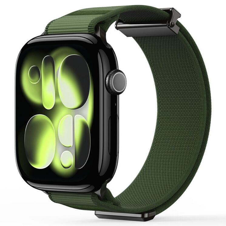 Ремешок DUX DUCIS YM Series для Apple Watch 46 / 45 / 44 / SE 44 / 42 (Series 1-3) / Ultra / Ultra 2 / Ultra 3 - Green (371852G) Ремешок DUX DUCIS YM Series для Apple Watch 46 / 45 / 44 / SE 44 / 42 (Series 1-3) / Ultra / Ultra 2 / Ultra 3 - Green: фото 2 из 11