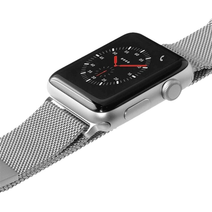 Ремінець Laut STEEL LOOP для Apple Watch 42 (Series 10) / 41 / 40 / SE 40 / 38 - Silver: фото 3 з 3