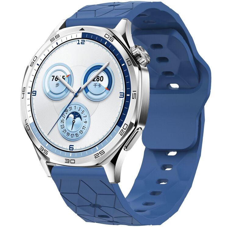 Ремінець Reframe Hexa Grip для годинників з шириною кріплення 22 мм - Midnight Blue (895550DB) Ремінець Reframe Hexa Grip для годинників з шириною кріплення 22 мм - Midnight Blue: фото 2 з 4