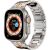Ремінець Tech-Protect Stainless Line для Apple Watch 46 / 44 / SE 44 / 45 / Ultra / Ultra 2 / Ultra 3 (49mm) - Titanium / Orange: фото 1 з 5