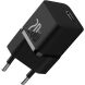 Сетевое зарядное устройство Baseus GaN5 1C 20W + кабель Type-C to Type-C (P10110900113-00) - Black (346173B). Фото 2 из 17