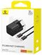 Сетевое зарядное устройство Baseus GaN5 1C 20W + кабель Type-C to Type-C (P10110900113-00) - Black (346173B). Фото 7 из 17
