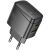 Мережевий зарядний пристрій Hoco CS61A PD30W + QC3.0 (USB + Type-C) - Black: фото 1 з 8