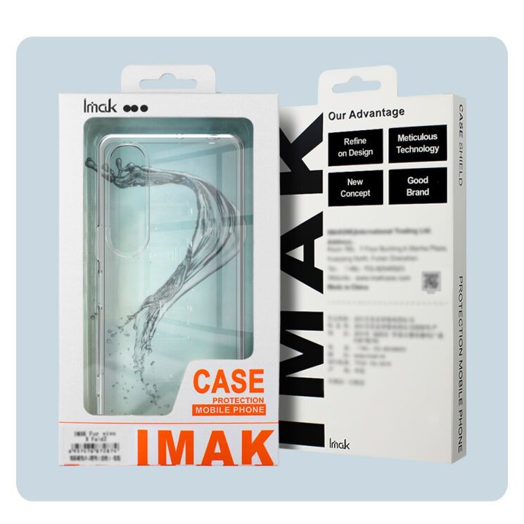 Силіконовий чохол IMAK UX-10 Series для Google Pixel 10 Pro XL - Transparent: фото 7 з 7