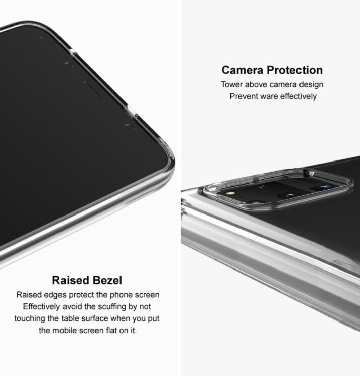 Силиконовый чехол IMAK UX-5 Series для Google Pixel 9a - Transparent: фото 9 из 10