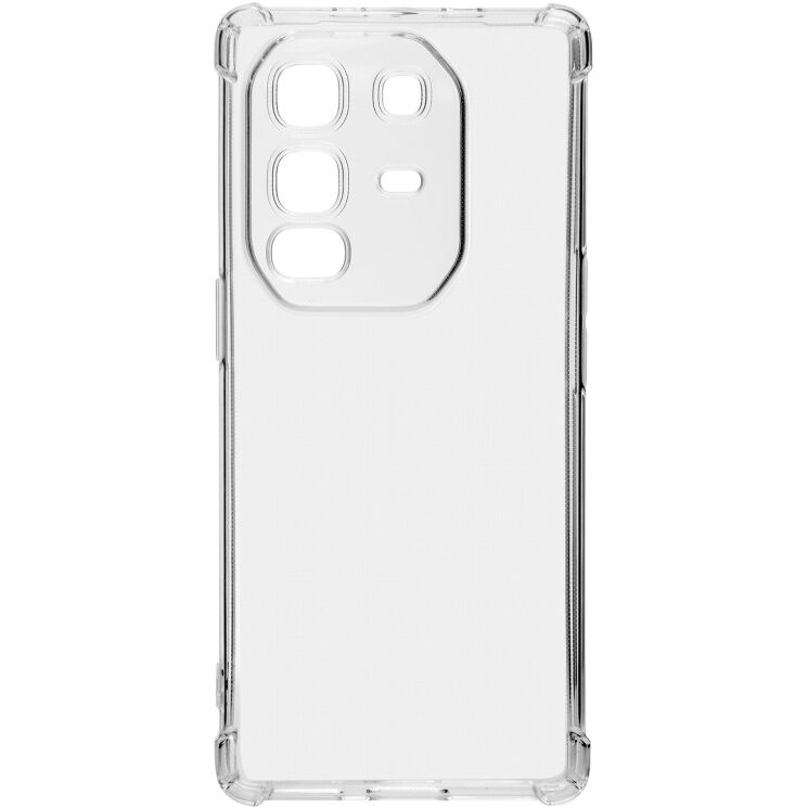 Силіконовий (TPU) чохол ArmorStandart Air Force для Infinix Note 50 Pro - Transparent: фото 1 з 6