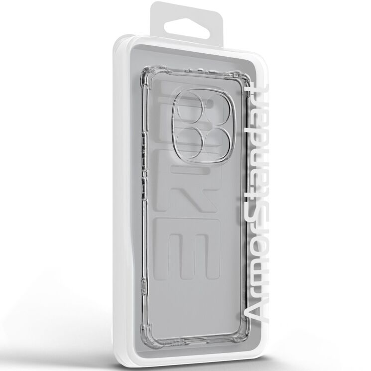 Силиконовый (TPU) чехол ArmorStandart Air Force для Xiaomi Redmi Note 14 Pro - Transparent: фото 3 из 6