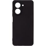 Силиконовый (TPU) чехол ArmorStandart Matte Slim Fit для Xiaomi Redmi A5 / Poco C71 - Black: фото 1 из 5
