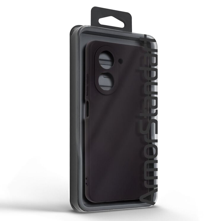 Силиконовый (TPU) чехол ArmorStandart Matte Slim Fit для Xiaomi Redmi A5 - Black: фото 5 из 5