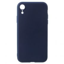 Силіконовий (TPU) чохол Deexe Matte Case для Apple iPhone XR - Dark Blue: фото 1 з 3