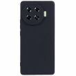 Силиконовый (TPU) чехол Deexe Matte Case для TECNO Spark 20 Pro+ - Black (351218B)