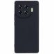 Силиконовый (TPU) чехол Deexe Matte Case для TECNO Spark 20 Pro+ - Black (351218B). Фото 1 из 6
