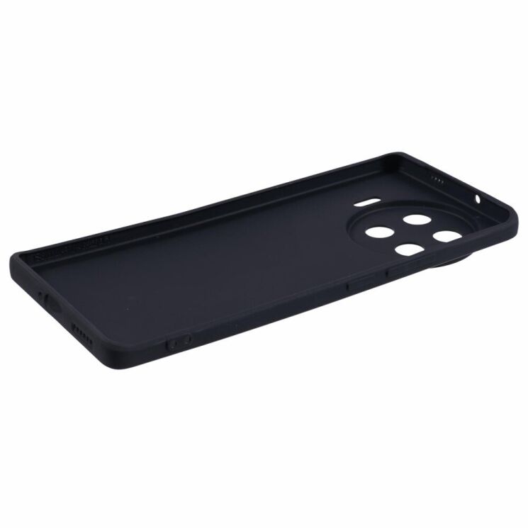 Силиконовый (TPU) чехол Deexe Matte Case для TECNO Spark 20 Pro+ - Black: фото 4 из 6