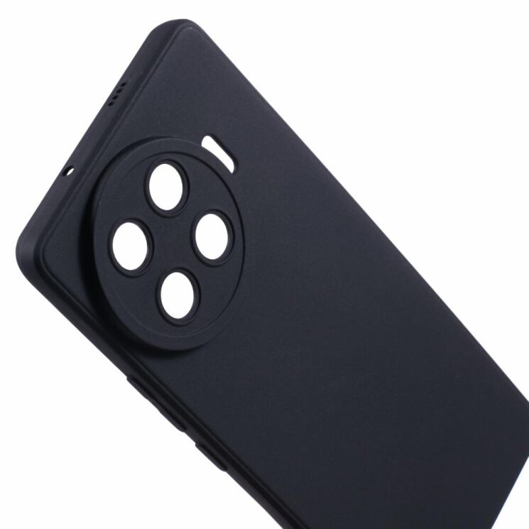 Силиконовый (TPU) чехол Deexe Matte Case для TECNO Spark 20 Pro+ - Black: фото 6 из 6