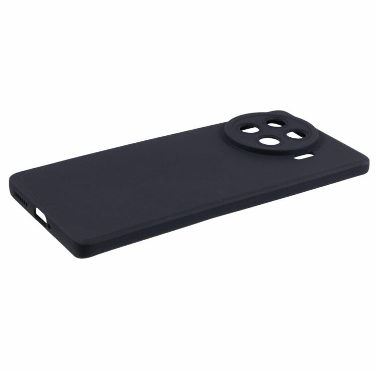 Силиконовый (TPU) чехол Deexe Matte Case для TECNO Spark 20 Pro+ - Black: фото 5 из 6