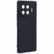 Силиконовый (TPU) чехол Deexe Matte Case для TECNO Spark 20 Pro+ - Black (351218B). Фото 3 из 6