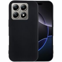 Силиконовый (TPU) чехол Deexe Matte Case для Xiaomi 15T - Black: фото 1 из 7
