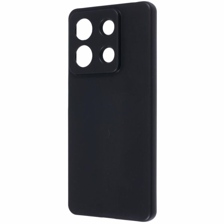 Силиконовый (TPU) чехол Deexe Matte Case для Xiaomi Redmi Note 13 5G - Black: фото 3 из 7