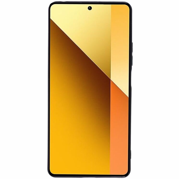 Силиконовый (TPU) чехол Deexe Matte Case для Xiaomi Redmi Note 13 5G - Black: фото 2 из 7