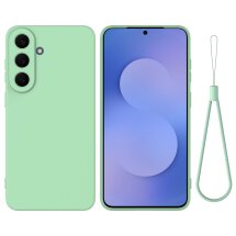 Силиконовый (TPU) чехол Deexe Silicone Case для Samsung Galaxy S26 FE - Green: фото 1 из 9