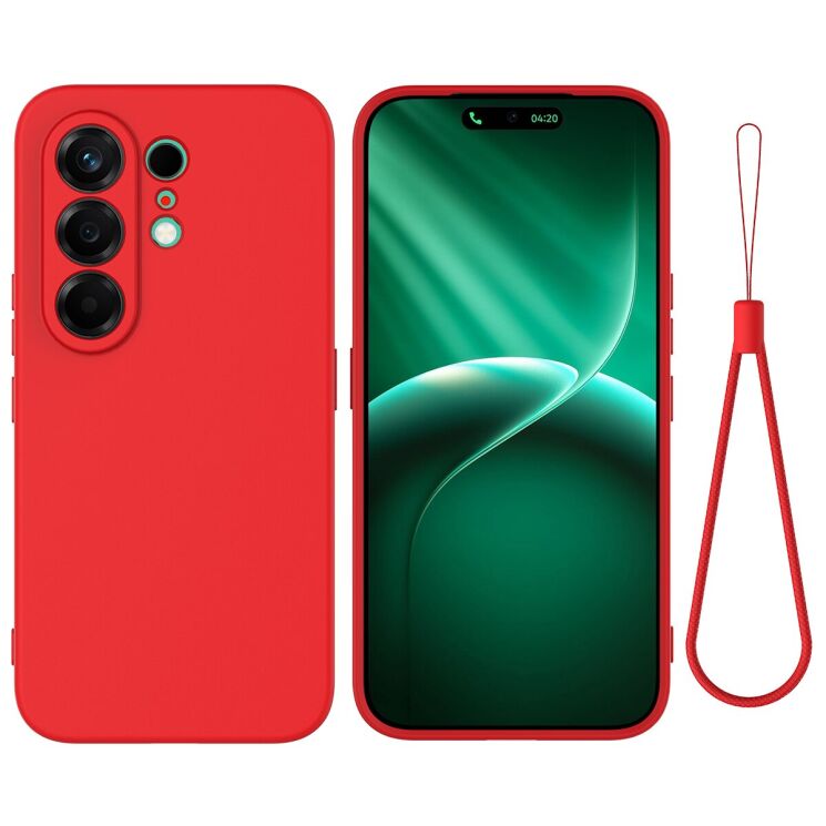 Силиконовый (TPU) чехол Deexe Silicone Case для TECNO Camon 50 - Red: фото 1 из 9