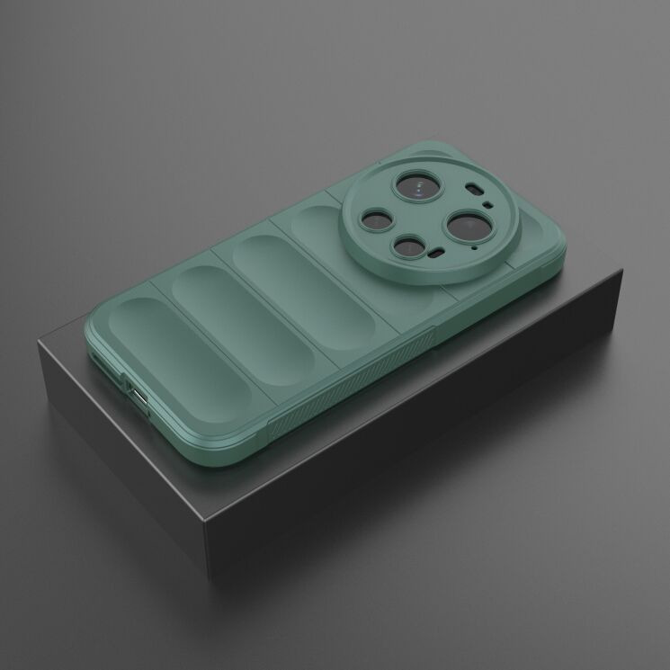 Силіконовий (TPU) чохол Deexe Terra Case для Xiaomi 17 Ultra - Green (407555G) Силіконовий (TPU) чохол Deexe Terra Case для Xiaomi 17 Ultra - Green: фото 5 з 9