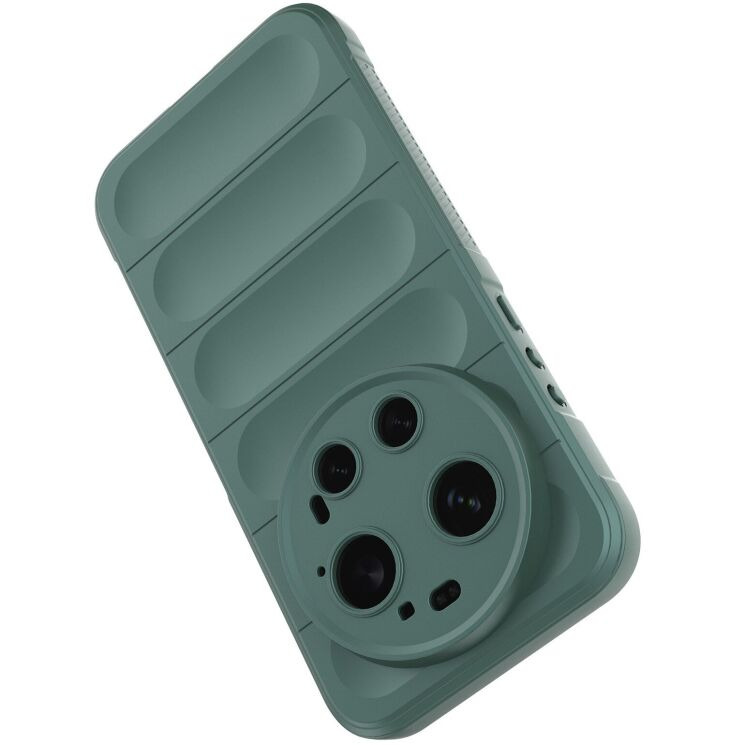 Силіконовий (TPU) чохол Deexe Terra Case для Xiaomi 17 Ultra - Green (407555G) Силіконовий (TPU) чохол Deexe Terra Case для Xiaomi 17 Ultra - Green: фото 4 з 9