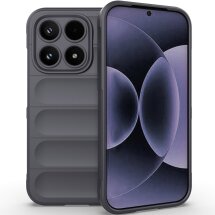Силиконовый (TPU) чехол Deexe Terra Case для Xiaomi 17 - Dark Grey: фото 1 из 4