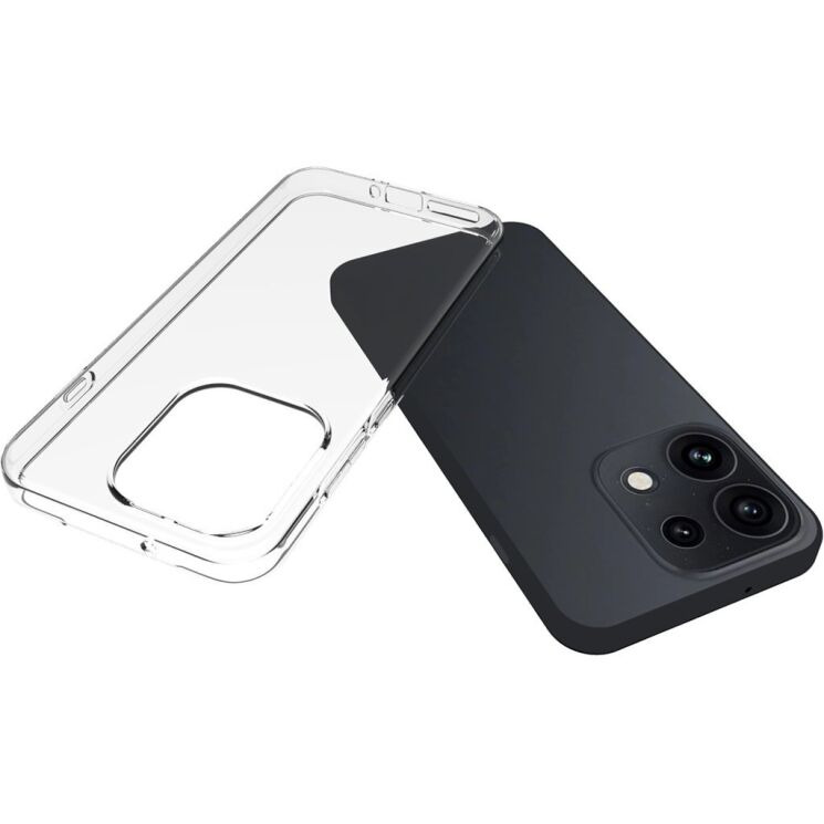 Силиконовый (TPU) чехол Deexe UltraThin для OPPO Reno 16 - Transparent (413204T) Силиконовый (TPU) чехол Deexe UltraThin для OPPO Reno 16 - Transparent: фото 4 из 5