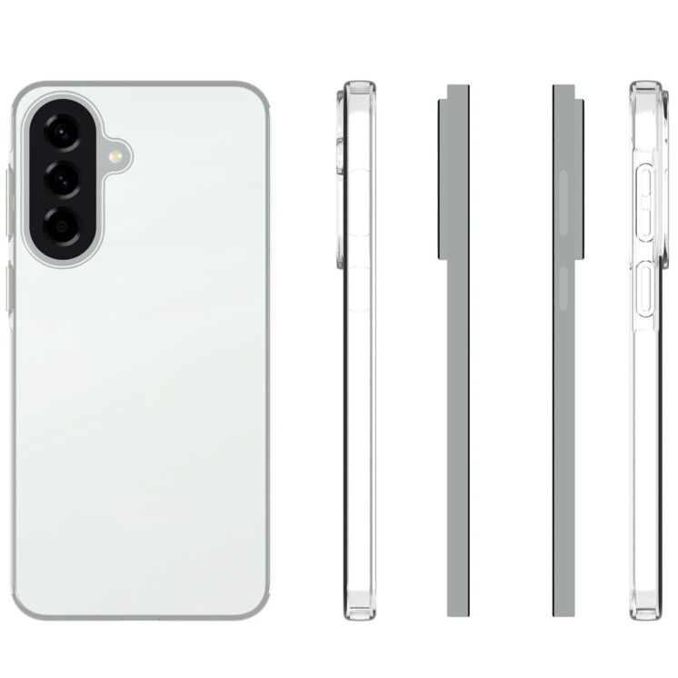 Силіконовий (TPU) чохол Deexe UltraThin для Samsung Galaxy A57 (A576) - Transparent: фото 5 з 5