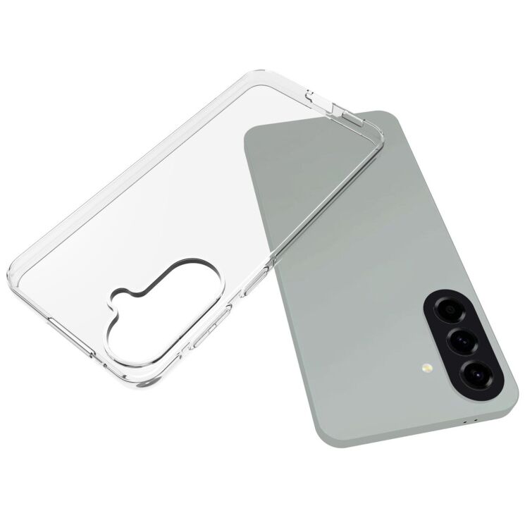 Силіконовий (TPU) чохол Deexe UltraThin для Samsung Galaxy A57 (A576) - Transparent: фото 4 з 5