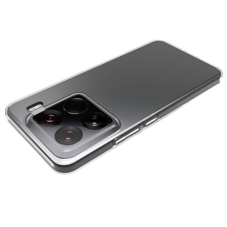 Силиконовый (TPU) чехол Deexe UltraThin для Xiaomi 15 Pro - Black: фото 3 из 5