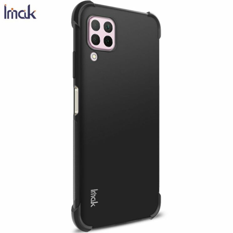 Силиконовый (TPU) чехол IMAK Airbag Case для Huawei P40 Lite - Metal Black: фото 4 из 11