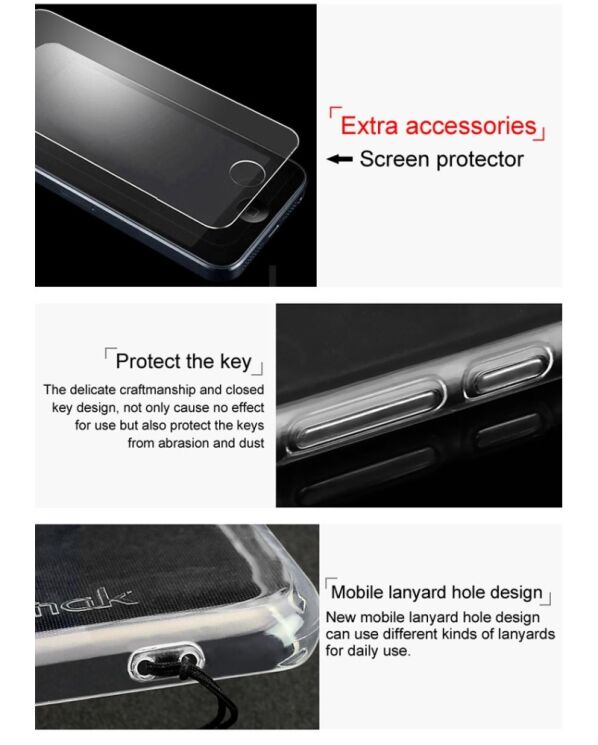 Силиконовый (TPU) чехол IMAK Stealth для Huawei P20 Pro: фото 10 из 12