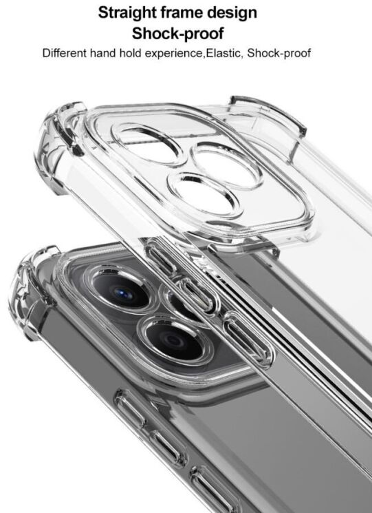 Силиконовый (TPU) чехол IMAK UX-4 Series для Samsung Galaxy A36 (A366) - Transparent: фото 8 из 11
