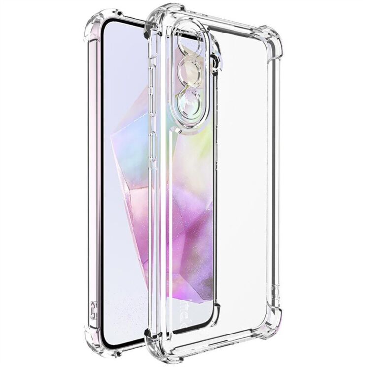 Силиконовый (TPU) чехол IMAK UX-4 Series для Samsung Galaxy A36 (A366) - Transparent: фото 1 из 11