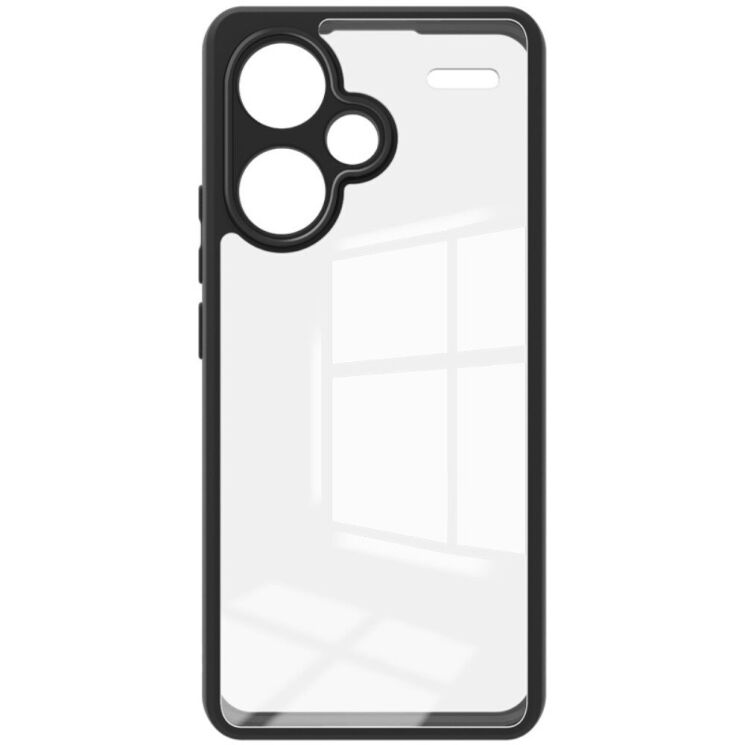 Силиконовый (TPU) чехол IMAK UX-9A Series для Xiaomi Redmi Note 13 Pro+ - Black: фото 5 из 12