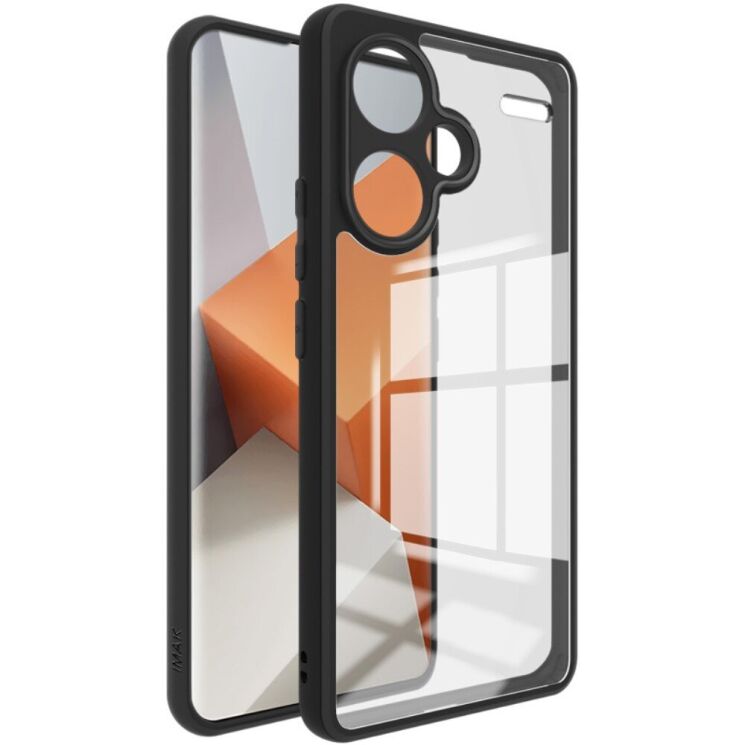 Силиконовый (TPU) чехол IMAK UX-9A Series для Xiaomi Redmi Note 13 Pro+ - Black: фото 3 из 12